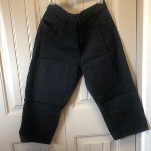 Merona Black Chinos Classic Straight-Leg Pants